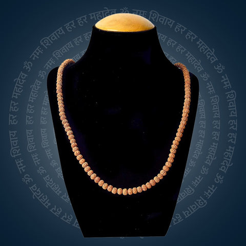 1 to 14 Mukhi Siddh Rudraksha Mala Certified & Authentic